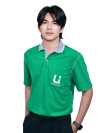 เสื้อโปโลสีเขียวปกเทา (ฝ่ายผลิต)