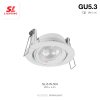โคมไฟดาวน์ไลท์ฝังฝ้า ปรับองศา หน้ากลม รุ่น SL-W-504 SL LIGHTING