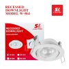โคมไฟดาวน์ไลท์ฝังฝ้า ปรับองศา หน้ากลม รุ่น SL-W-504 SL LIGHTING