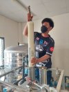กรมพลาธิการทหารเรือ ซ่อมบำรุงและเปลี่ยนอะไหล่สารกรอง