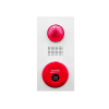 CM-PBL1 Combination Box กริ่งเตือนไฟไหม้ Bell Strobe Manual Call Point 3-in-1 Surface Mounting