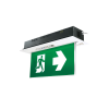 ป้ายทางออกหนีไฟ MAX BRIGHT EXB 303 SVRE / EXB 303 TVRE | V-Line Recess Mount