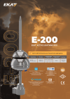 EKAT E-200 หัวล่อฟ้า ESE Active Lightning Rod