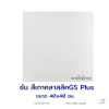 แผ่นคอนกรีตพิมพ์ลาย God Stone Plus ซัน สีเทาคลาสสิค