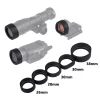 Lens Guard ฝาครอบกันกระแทกหน้าเลนส์ใส แผ่นโพลีคาร์บอเนต ป้องกันหน้าเลนส์กล้องดอท ไฟฉาย และกล้องสโคป