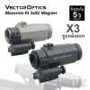 Vector Optics Maverick-III 3x22 Magnifier