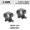 X-ACCU Mighty ขากล้อง วง 30mm ราง 21mm. Picatinny