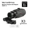 Vector Optics Maverick Original 3x26 Magnifier