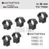 ขากล้อง VIMD วง 30 ราง 11มม. Dovetail