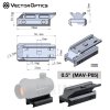 ขากล้อง Cantilever Picatinny Riser Mount สำหรับ Maverick, Scrapper, AimPoint Micro