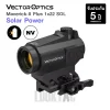 Vector Optics Maverick-II Plus 1x22 SOL Solar Power Red Dot Sight Model SCRD-PS12