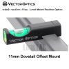 Vector Optics ระดับน้ำ Offset Air Bubble ACD Dovetail 11mm.