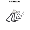 Sellery Kunci L Pendek Set 8 Pcs - Hex Key Chrome Vanadium