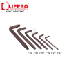 Lippro Kunci L Bintang Pendek Satuan S2 Steel Presisi