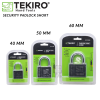 TEKIRO Gembok Anti Maling Leher Pendek 40,50,60 mm