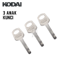 KODAI Gembok Anti Karat Short / Gembok Pagar Stenlis Steel