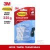 3M Command Gantungan Mini Transparan 17006CLR