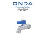 ONDA Kran Tembok BM 1/2 Inch  dengan Bahan Zinc dan Kuningan