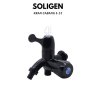 Kran Cabang PVC Soligen S-13 Kran Double Warna Hitam