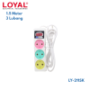 Loyal Yunior Stop Kontak+Saklar+Kabel 1.5 Meter Multicord