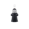 Fitting Lampu Kombinasi E27 226 Hitam - Dengan Colokan