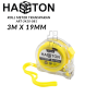 HASSTON Roll Meter Transparan 3m x 19mm / Measuring Tape