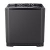เครื่องซักผ้า 2 ถัง LG รุ่นใหม่ TT17NAPG ขนาด 17 KG สีดำ