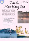 3D2N Pai & Mae Hong Son (from Chiang Mai)