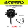 TACHOMETER FOHDEGIR BLACK
