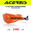 X-FACTORY HANDGUARDS ORANGE/BLACK