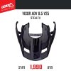 LEATT VISOR ADV 8.5 V25 STEALTH
