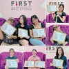 บรรยากาศเรียนทำเล็บจบ รับใบ Certificate