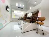 บรรยากาศภายในร้านทำเล็บ First Nail Studio เก้าอี้สปาเท้า