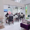 บรรยากาศภายในร้านทำเล็บ First Nail Studio