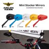 Arlen Ness - Mini Stocker Forged Mirrors