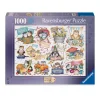 Ravensburger 1000 Piece Jigsaw Puzzle - Crazy Cats: Cat's Calendar จิ๊กซอว์ 1000 ชิ้น