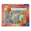 Ravensburger 1000 Piece Jigsaw Puzzle - Around the World in 80 Days จิ๊กซอว์ 1000 ชิ้น