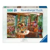 Ravensburger 1000 Piece Jigsaw Puzzle - Canal Boat จิ๊กซอว์ 1000 ชิ้น