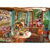 Ravensburger 1000 Piece Jigsaw Puzzle - Canal Boat จิ๊กซอว์ 1000 ชิ้น