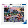 Ravensburger 1000 Piece Jigsaw Puzzle - Pink Flamingos จิ๊กซอว์ 1000 ชิ้น