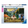 Ravensburger 1000 Piece Jigsaw Puzzle - Camping in Nature จิ๊กซอว์ 1000 ชิ้น