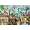 Ravensburger 5000 Piece Jigsaw Puzzle - Big City Collage จิ๊กซอว์ 5000 ชิ้น