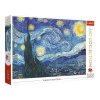 TREFL 1000 Piece Jigsaw Puzzle - Art Collection - The Starry Night จิ๊กซอว์ 1000 ชิ้น