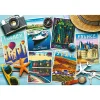 TREFL 1000 Piece Jigsaw Puzzle - Holiday Postcards จิ๊กซอว์ 1000 ชิ้น