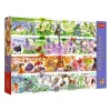 TREFL 1000 PP Piece Jigsaw Puzzle - Tea Time: Four Seasons จิ๊กซอว์ 1000 ชิ้น
