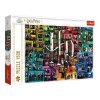 TREFL 1500 Piece Jigsaw Puzzle - World of Harry Potter, Through the Movies จิ๊กซอว์ 1500 ชิ้น