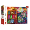 TREFL 3000 Piece Jigsaw Puzzle - Evening with Puzzles จิ๊กซอว์ 3000 ชิ้น
