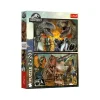 TREFL 2x200 Piece Jigsaw Puzzle - Prehistoric world /Jurrasic จิ๊กซอว์เด็ก 7 ปี+