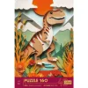 TREFL 160 Piece Jigsaw Puzzle - 40th anni Paper Art: Dinosaur จิ๊กซอว์เด็ก 6 ปี+