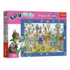 TREFL 100 Piece Jigsaw Puzzle - Observation Spy Guy - Amusement park จิ๊กซอว์เด็ก 5 ปี+